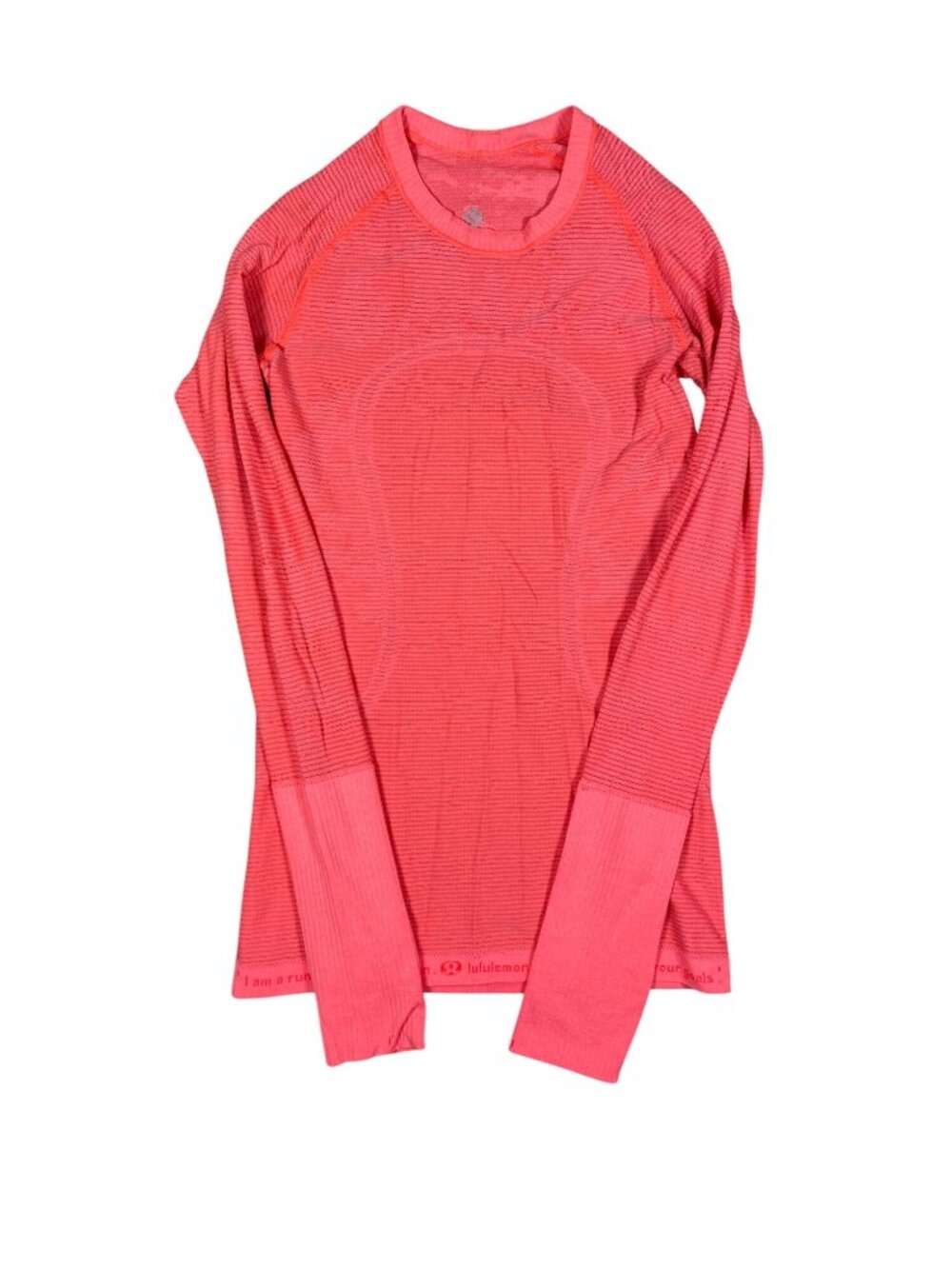 Lululemon Womens Pink Swiftly Tech Long-Sleeve Shirt Lightweight  Seamless